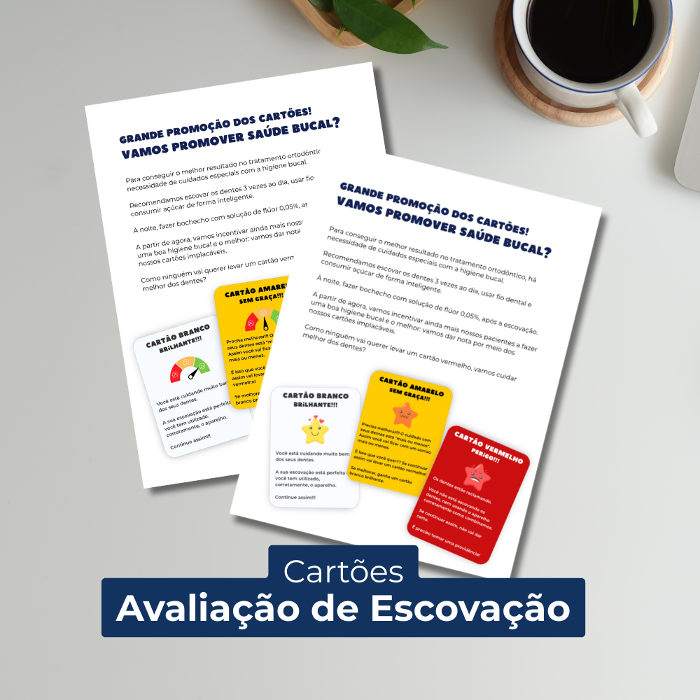 Cartões de Avaliação de Escovação