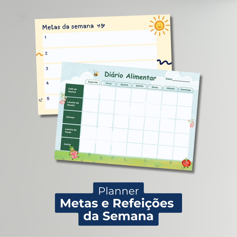 Metas e Refeições da Semana