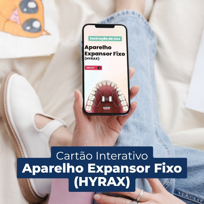 Cartão Interativo Aparelho Expansor Fixo (HYRAX)
